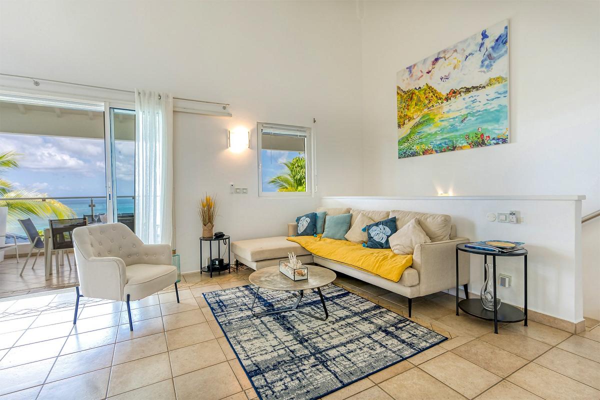 Villa Rental St Martin - The living room